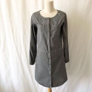 Maison Scotch gingham dress/long jacket size 1